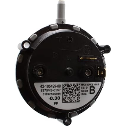 Rheem Pressure Switch 42-105499-08|