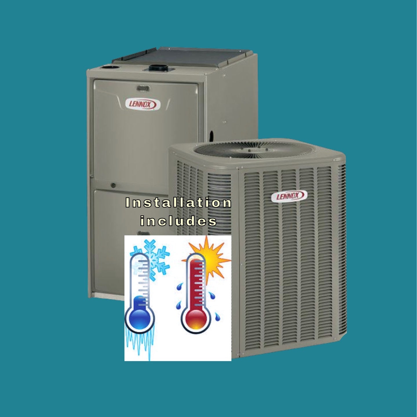 Lennox AC & Furnace Combo ML14XC1 + ML296V | Ottawa Installation