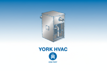 Load image into Gallery viewer, Create a clean, professional product image for “York Furnace Part”. Use a blue and white HVAC-style design with a simple furnace icon and a modern background. Do not show real parts or real brands. Make it look like a generic OEM furnace illustration. Square format, high quality, minimal and professional.