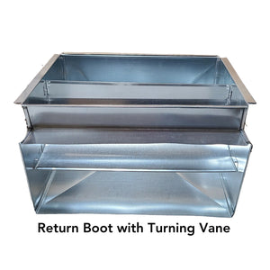 Return Boot with Tuning Vane | OttawaFurnaceParts.ca