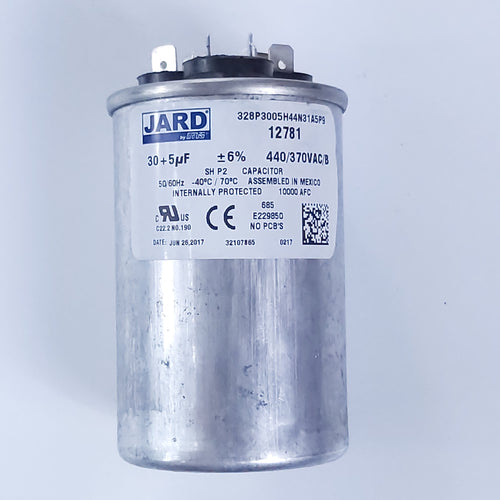 air conditioner capacitor 30/5 mfd 440v round | OttawaFurnaceParts.ca