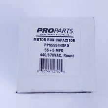 Load image into Gallery viewer, air conditioner capacitor 55/5 mfd 440v round| OttawaFurnaceParts.ca